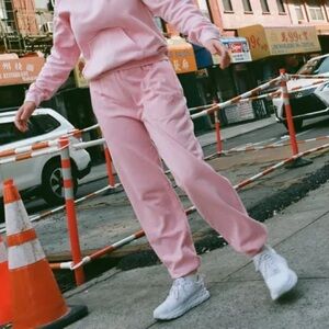 Urban Outfitters “These Earthly Delights” Pink Sweatpants